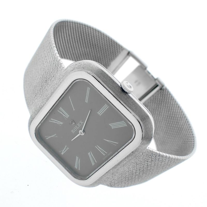 Image 1 of Rolex Cellini; Vintage 18k white gold men's watch