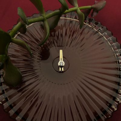 Image 2 of Two-tone gold minimalist pendant with diamond | 0.05 ct.