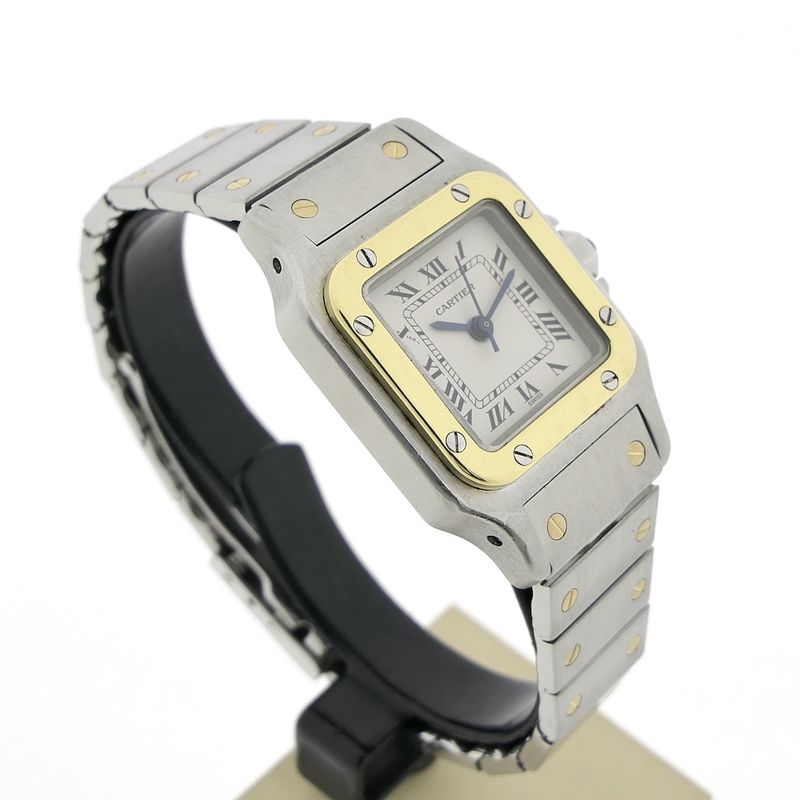 Image 3 of Cartier Santos Galbee; Automatic ladies watch