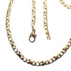 Image 1 of Golden fantasy gourmet link chain | 45 cm