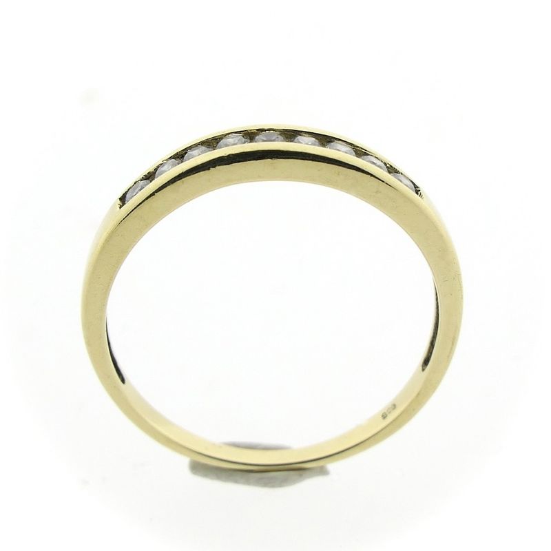 Image 4 of Gold ring with zirconia