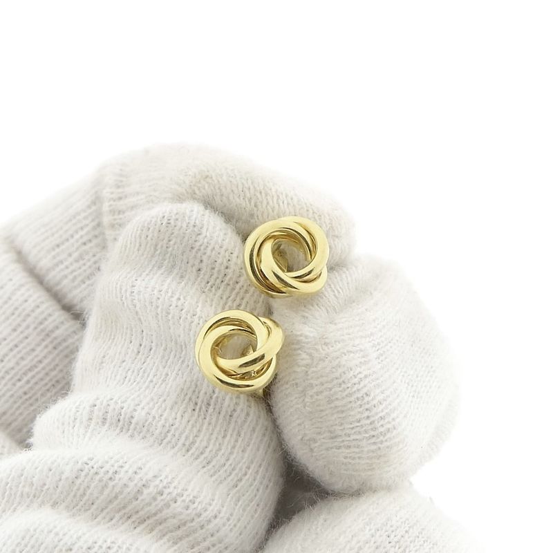 Image 8 of Golden fantasy stud earrings