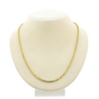 Golden fantasy link chain | 47 cm