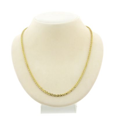 Image 1 of Golden fantasy link chain | 47 cm