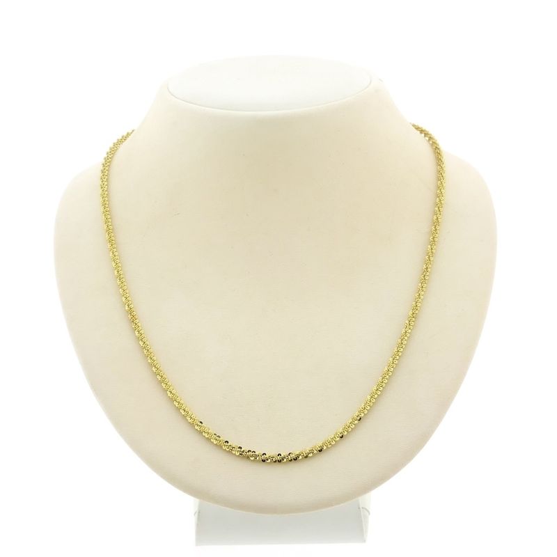 Image 1 of Golden fantasy link chain | 47 cm