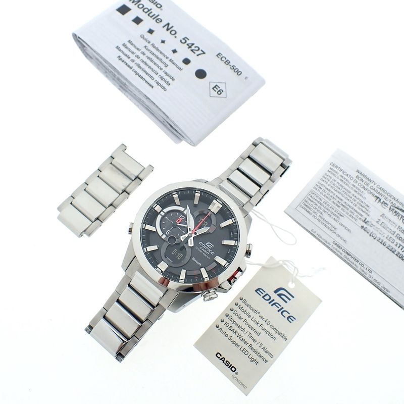 Image 2 of Casio Edifice Bluetooth; Solar men's watch