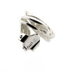 Image 5 of Silver clip-on earrings