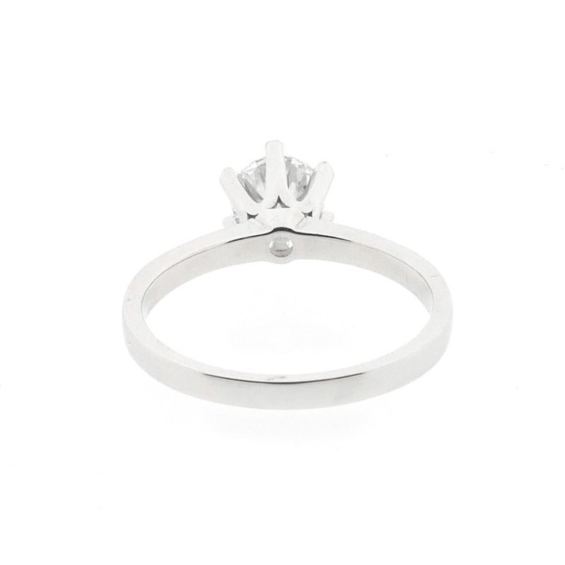 Image 5 of White gold engagement ring with 1.01 ct. diamond | + Natural Diamond certificate
