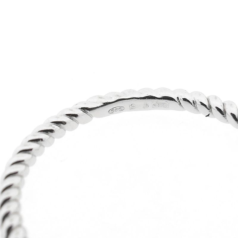 Image 5 of White gold ring/sliding ring