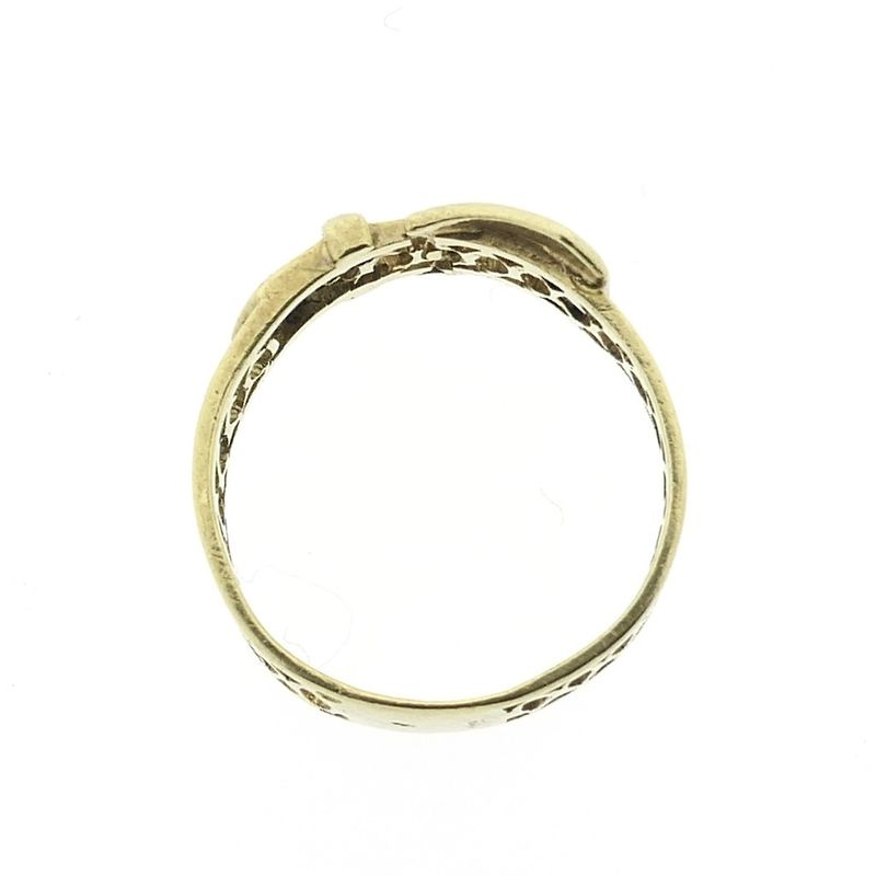 Image 5 of Gold ring from a belt with buckle | Vintage