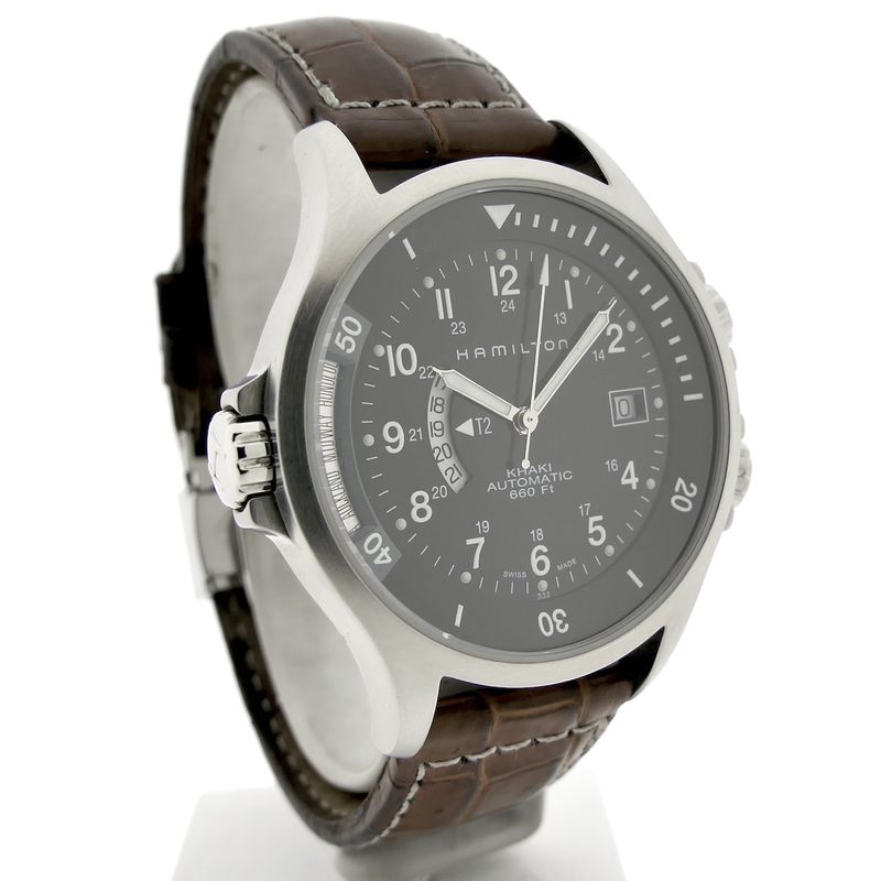 Image 3 of Hamilton Navy Automatic GMT H776151; Automatic men's watch