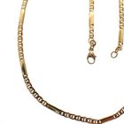 Image 2 of 8-karat closed Figaro link chain | 42 cm