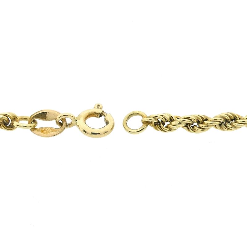 Image 4 of Gold twisted link chain