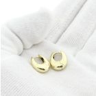 Image 5 of Gold oval earrings