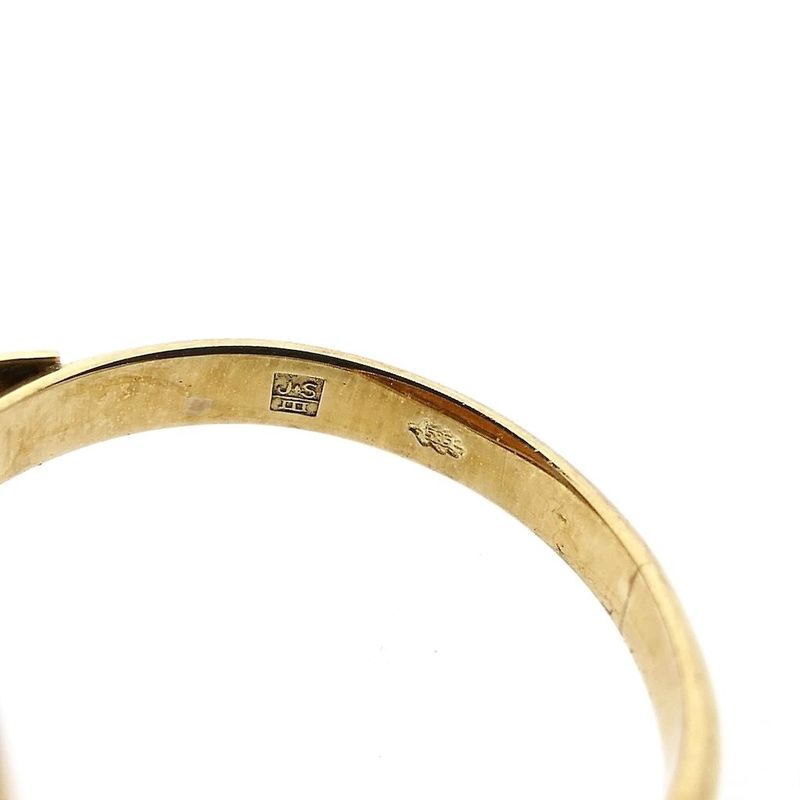 Afbeelding 6 van Gouden ring met uitgesneden portret van camee