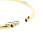Image 7 of Diamond gold bangle with diamonds; Size M