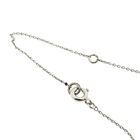 Image 5 of White gold necklace with pendant; Amsterdam rose diamond; 0.50 ct. | 45.5 cm