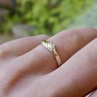 Image 12 of Gold ring with diamond | 0.005 ct.