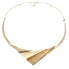 Image 1 of Gold necklace with organic design | 43 cm