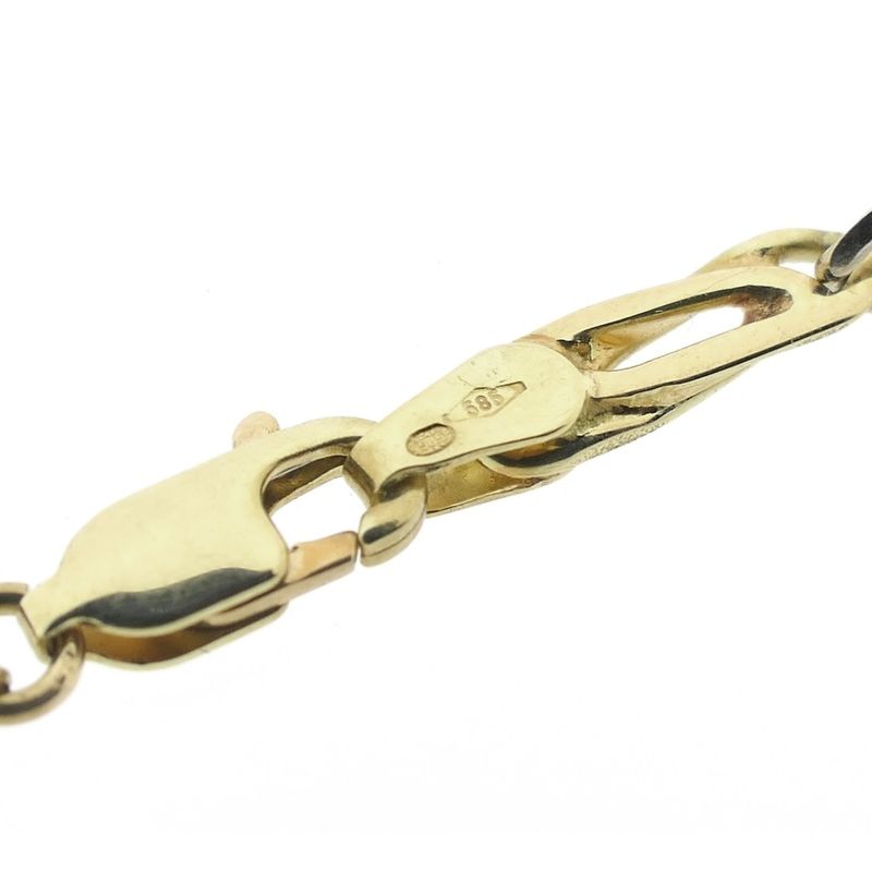 Image 6 of Two-tone gold fantasy link bracelet | 19 cm