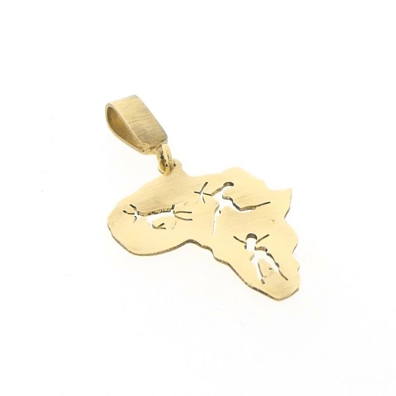 Image 3 of Gold pendant Africa
