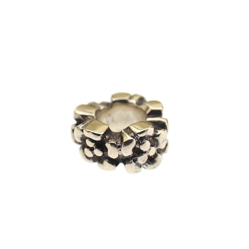Image 1 of Pandora spacer; Gold; Golden Flowers