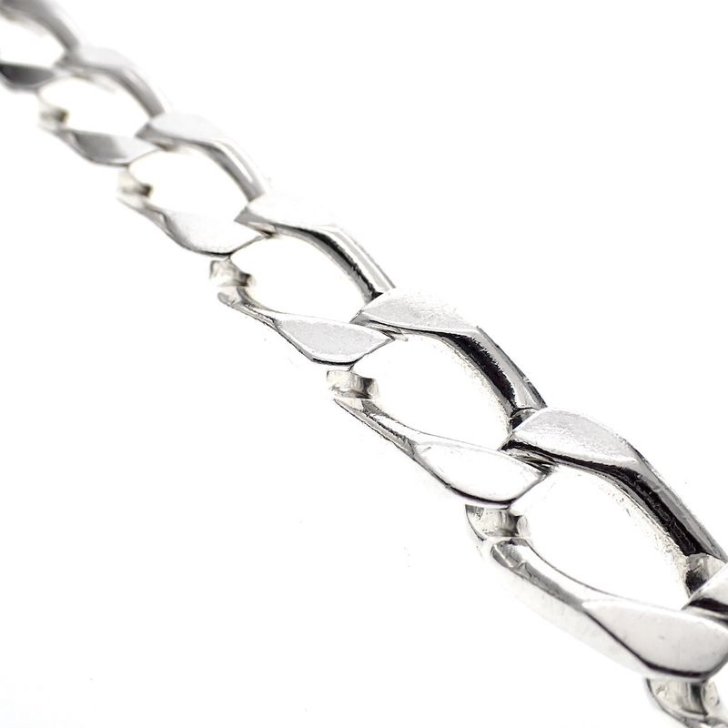 Image 6 of Robust silver gourmet link bracelet