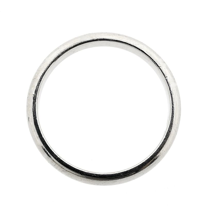 Image 4 of Cartier platinum sliding ring/wedding ring