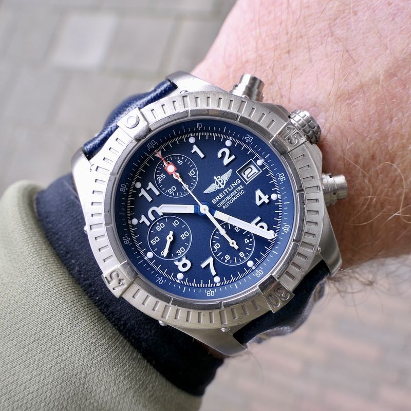 Image 15 of Breitling Avenger Titanium Chronograph Men's Watch