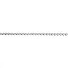 Image 3 of Thin white gold S-link necklace | 42 cm