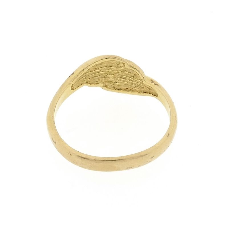 Image 6 of Gold ring with a domed design