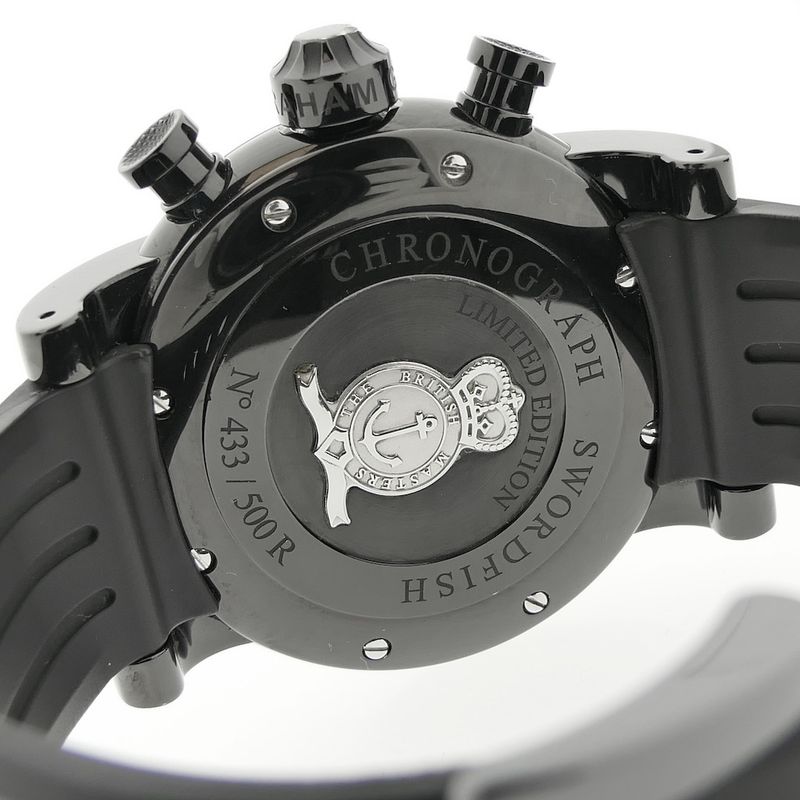 Image 5 of Graham Swordfish Limited Edition; Automatic chronograph men's watch