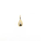 Image 1 of 9 carat pendant with diamond; 0.05 ct.