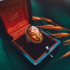 Image 6 of Gold ring with amber | Vintage