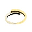 Image 4 of Two-tone gold ladies ring