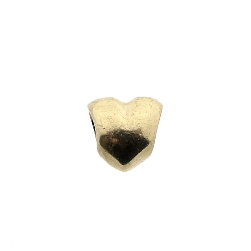 Image 1 of Pandora charm; Gold; Golden Heart