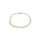 Image 1 of Two-tone gold fantasy link bracelet | 20 cm