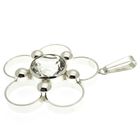 Image 3 of Silver flower pendant with zirconia