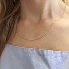 Image 6 of Gold gourmet link chain | 50 cm