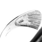 Image 8 of Silver ring with a domed design