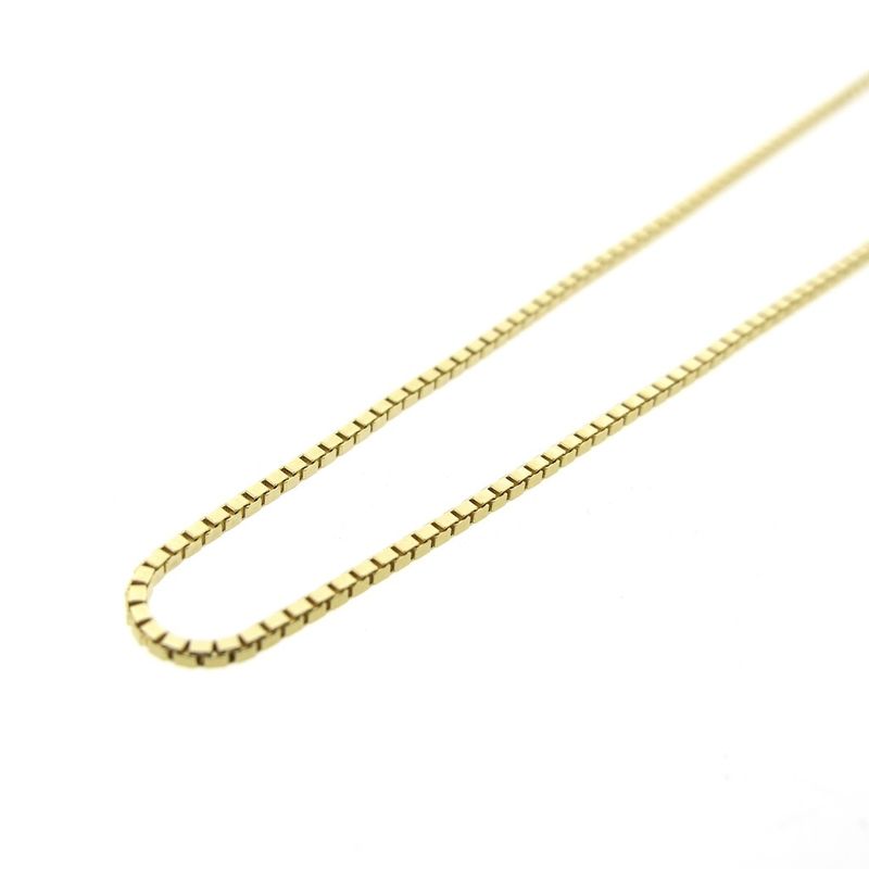 Image 6 of Golden Venetian link chain | 55 cm