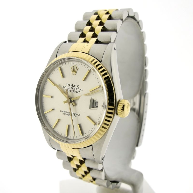 Image 7 of Rolex Datejust 16013; Vintage 18k gold/steel watch