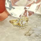 Image 2 of 18K Gold ring with diamonds | 0.52 ct.