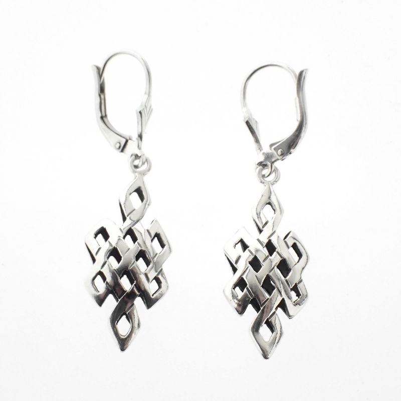 Image 3 of Silver fantasy earrings