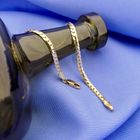 Image 6 of Gold flat gourmet link bracelet