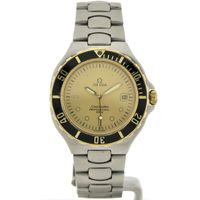 Omega Seamaster Pre-Bond 396.1042; Gold/steel men's watch