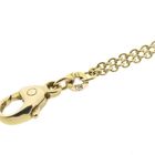 Image 6 of Gold long anchor link necklace