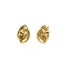 Image 11 of Gold stud earrings with diamond | 0.02 ct.