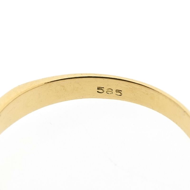 Image 8 of Gold solitaire ring with diamond | 0.20 ct.