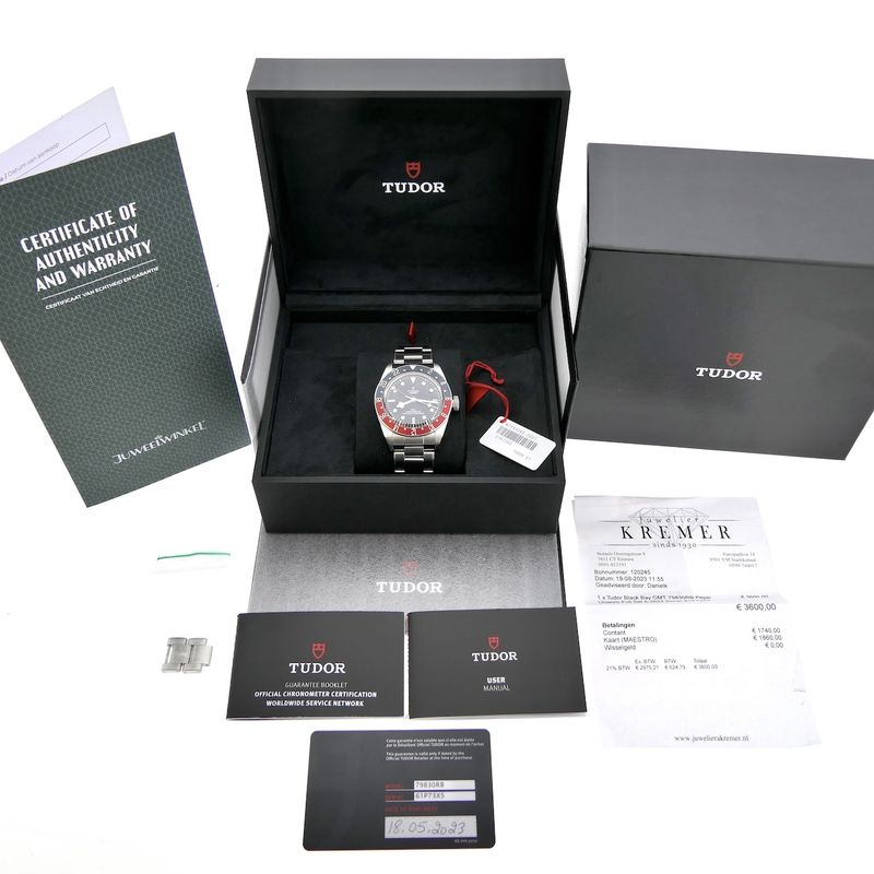 Image 18 of Tudor Black Bay GMT M79830RB-0001; Automatic men's watch